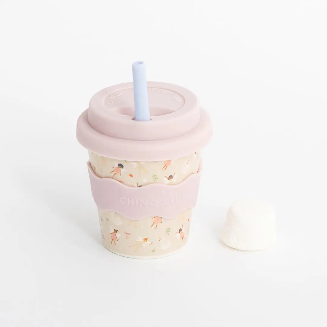 Fairy Babychino Cup 120ml - Adorable Baby Coffee Mug for Pretend Play, Perfect for Kids Tea Parties & Imaginative Playtime