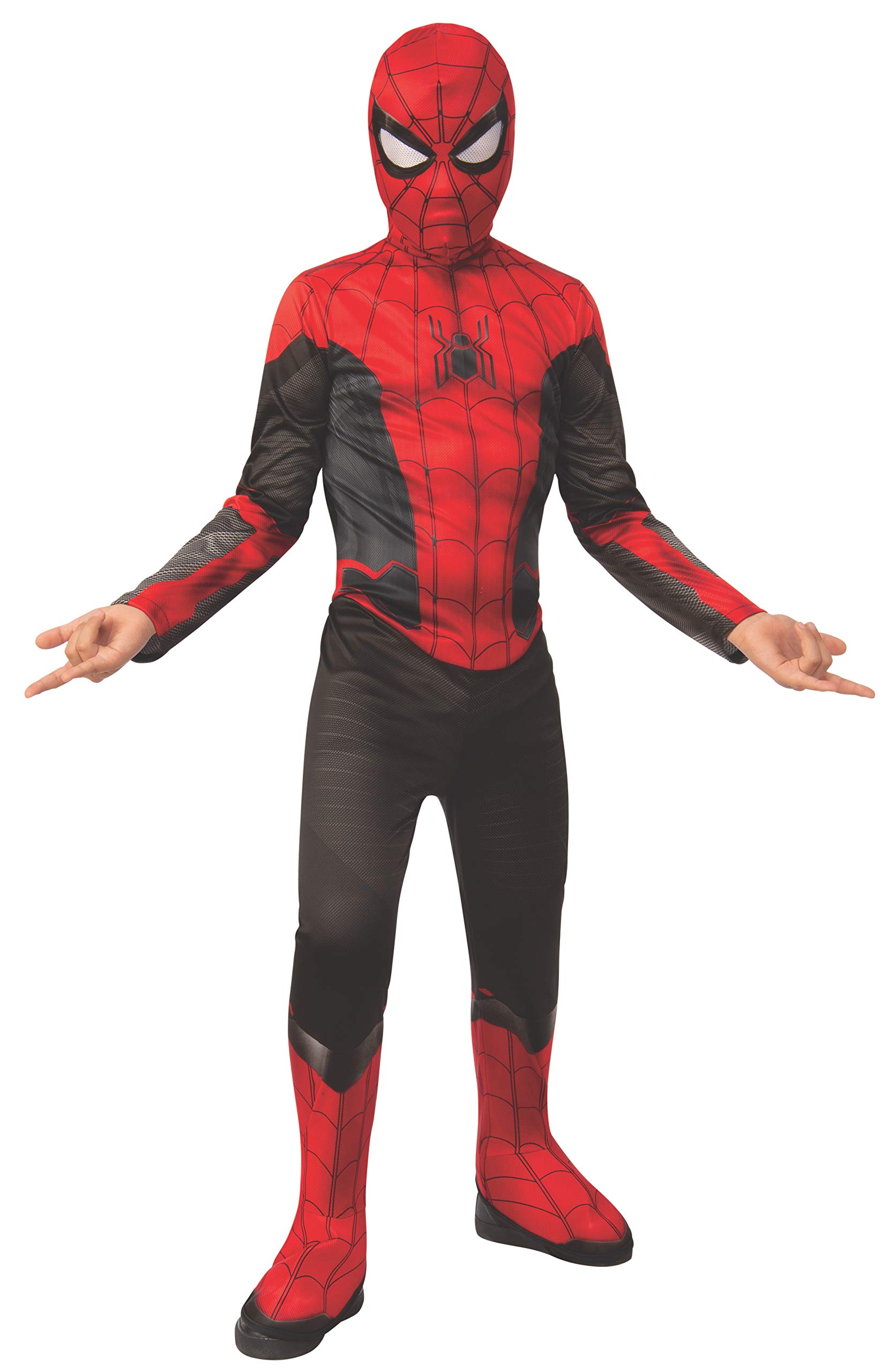 Rubie's Marvel Spider-Man Far from Home Kids Costume Set with Mask - Perfect for Halloween, Cosplay, and Superhero Dress-Up Parties