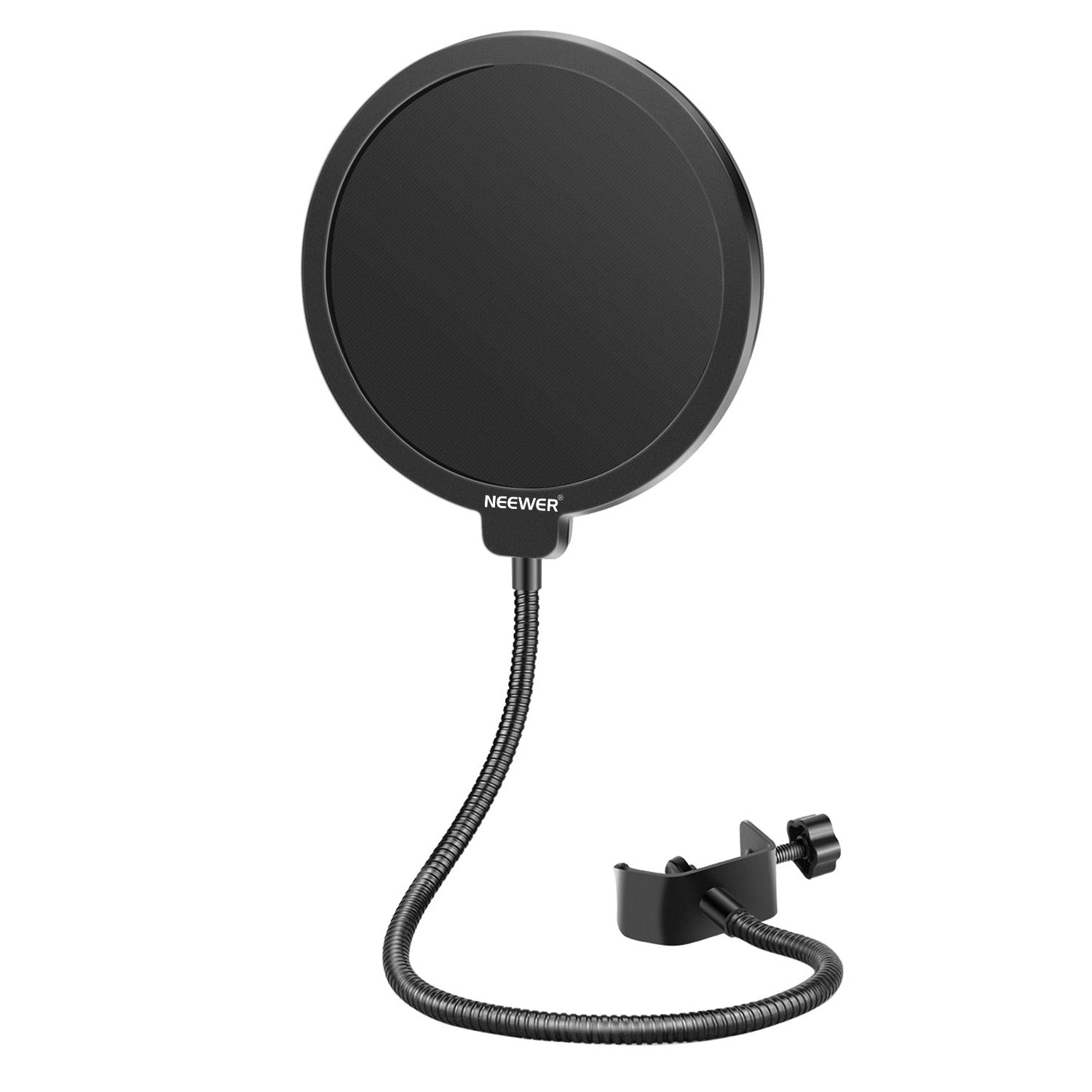 NEEWER NWN3 Professional Studio Microphone Pop Filter - Wind Screen & Plosive Blocker for Clear Vocals - Perfect for Podcasting, Voice Overs & Music Recording