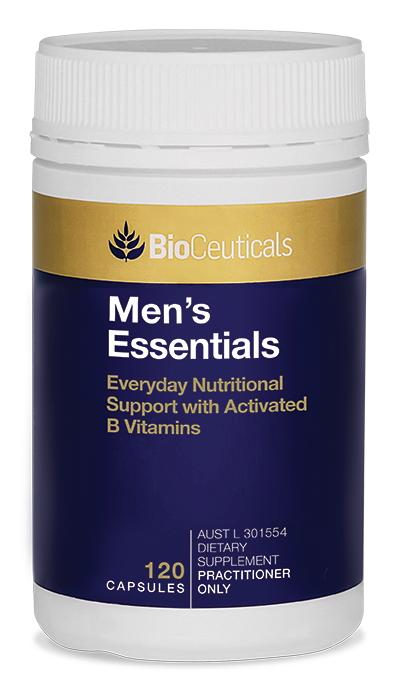 BioCeuticals Men's Essentials Multivitamin Supplement - Support Energy, Immunity & Vitality for Active Men | Daily Health & Wellness Routine