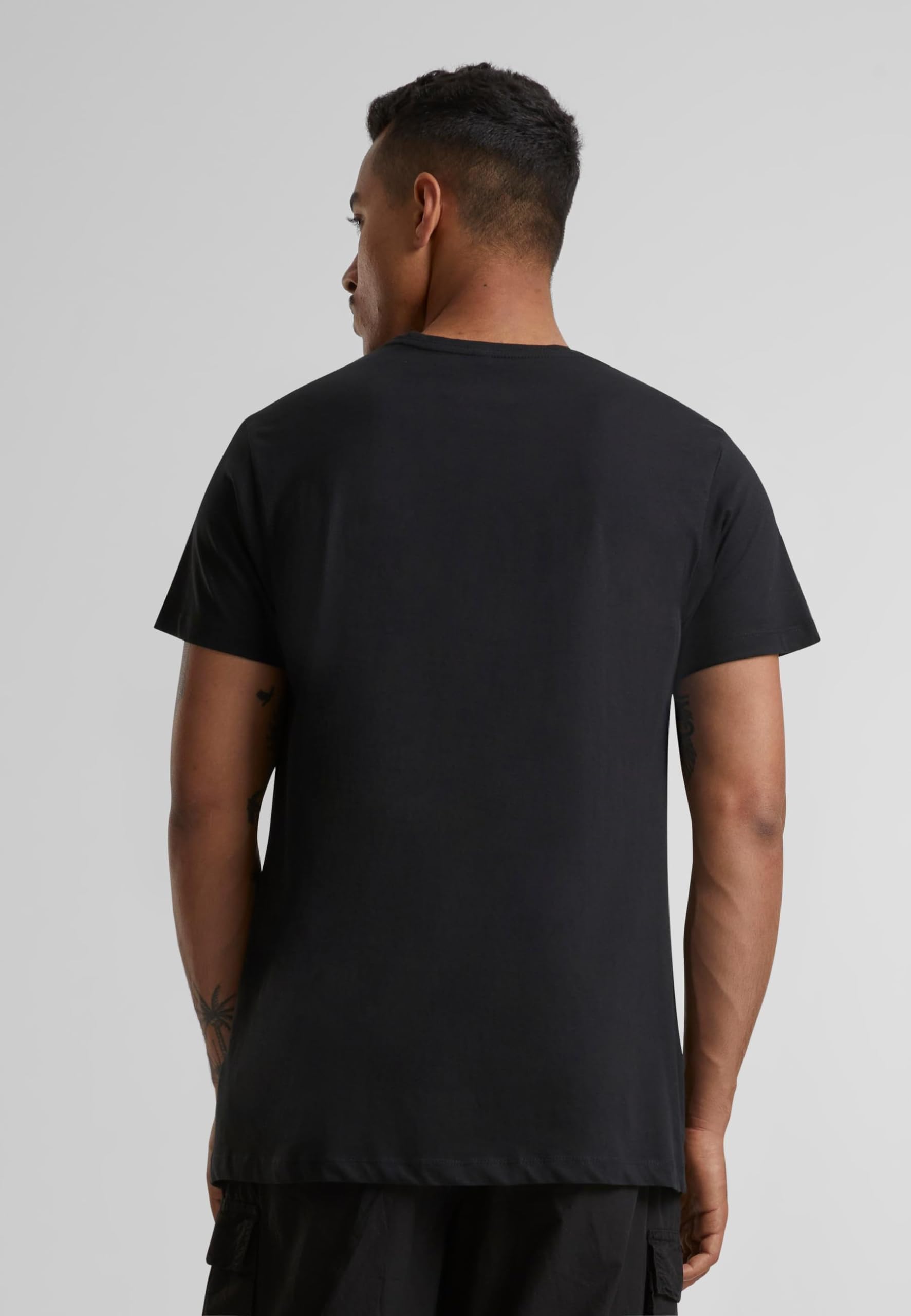 Premium Mister Tee Rose Graphic T-Shirt for Men - Black, Size XL - Casual Wear & Street Style Fashion