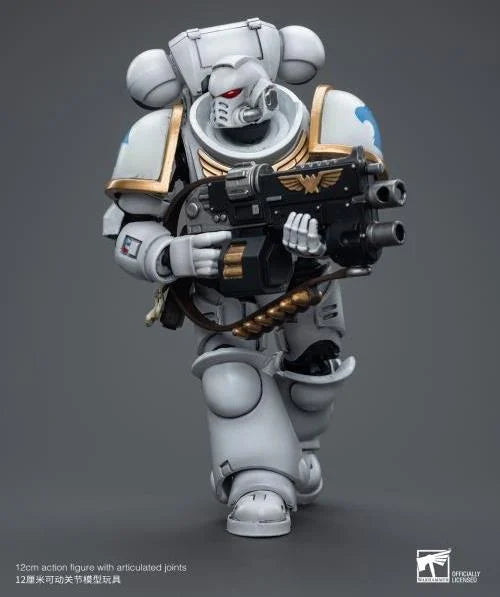 JOYTOY Warhammer 40k Space Marines White Consuls Intercessors Action Figure - Collectible Miniature for Tabletop Gaming, Display & Warhammer 40k Battles