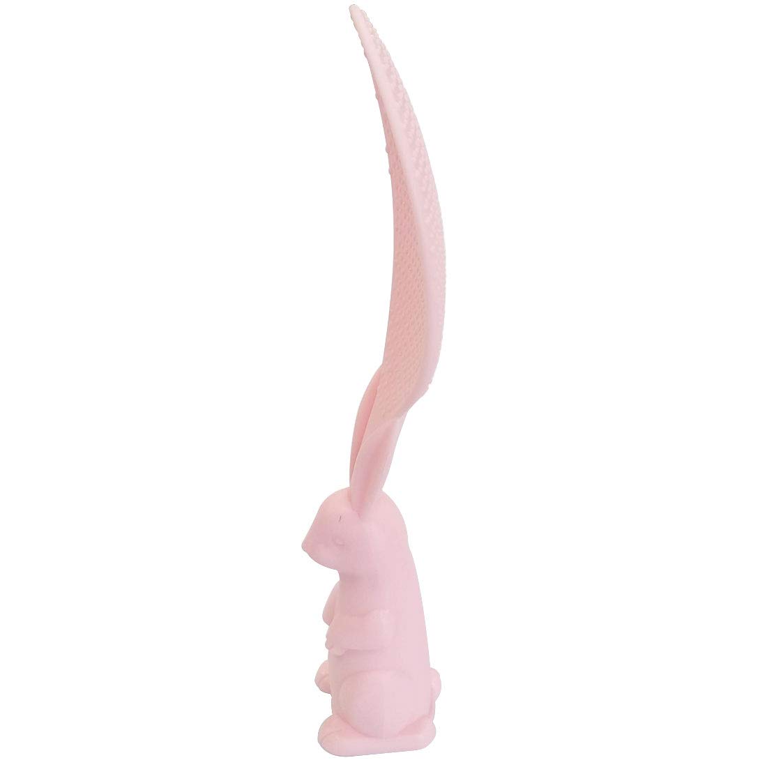Non-Stick Rabbit Rice Paddle Spoon - 8 Inch Cute Kitchen Utensil with PP Handle, Standing Design (Pink) - Perfect for Rice Serving, Cooking, and Food Decoration