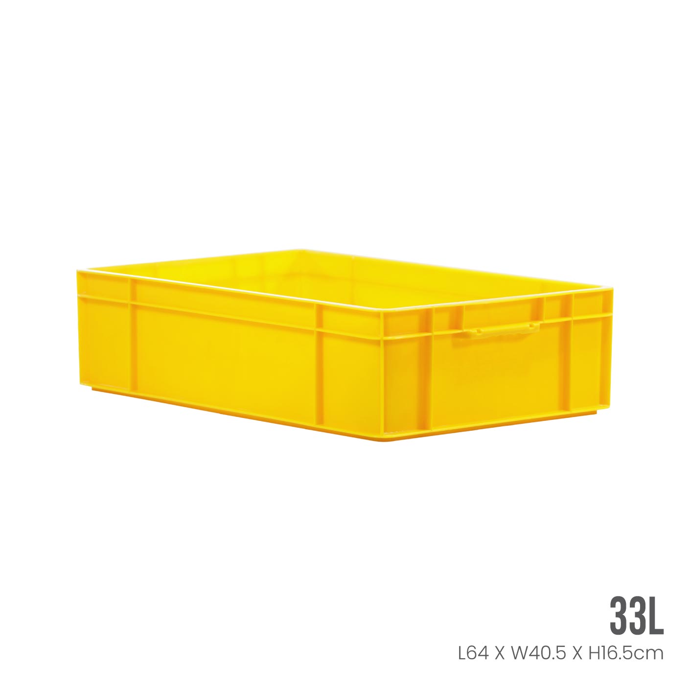 Heavy Duty Industrial Storage Container - Durable Plastic Stackable Bins for Warehouse, Garage & Workshop Organization (ID4713) | Perfect for Tools, Parts & Bulk Item Storage