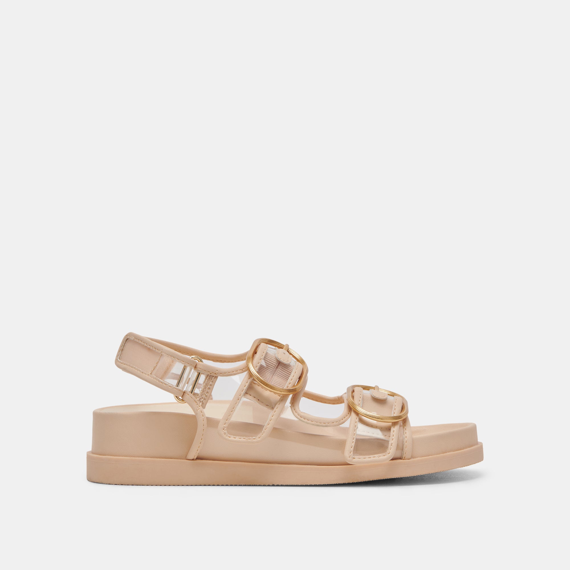 Starla Women's Crystal Vinyl Sandals - Elegant Gladiator Flat Sandals for Summer, Beach, and Casual Outfits