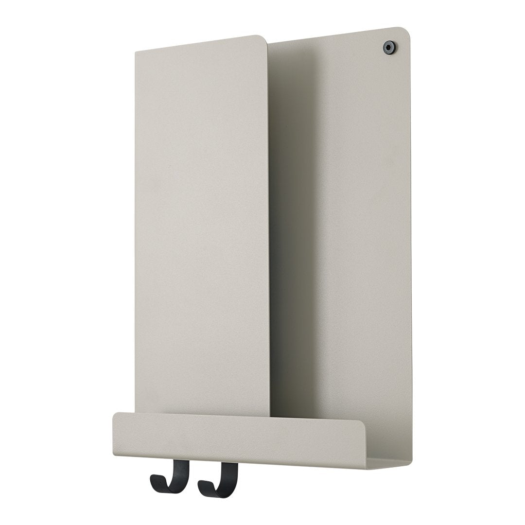 Muuto Johan Van Hengel Folded Shelves - Modern Wall Shelves for Living Room, Bedroom & Office Storage - Stylish Scandinavian Design for Home Decor