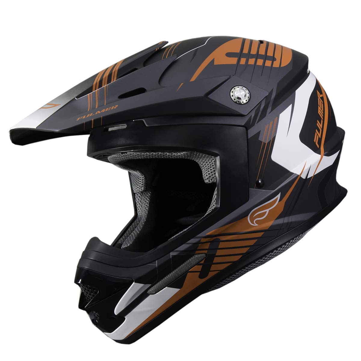 Fulmer Zen Adult MX Helmet - Lightweight Motorcycle Helmet for Off-Road & Street Riding - DOT Certified Safety Gear for Men & Women - Perfect for Motocross, Dirt Biking & Adventure Tours