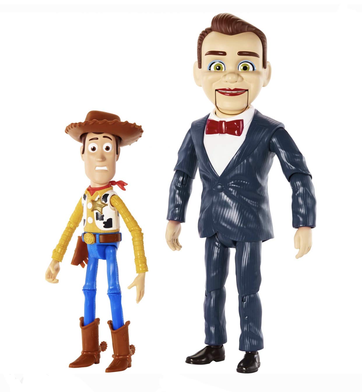 Pixar Disney Toy Story Benson & Woody Action Figure 2-Pack - Collectible Character Toys for Kids & Fans | Perfect for Playtime, Display & Gifts