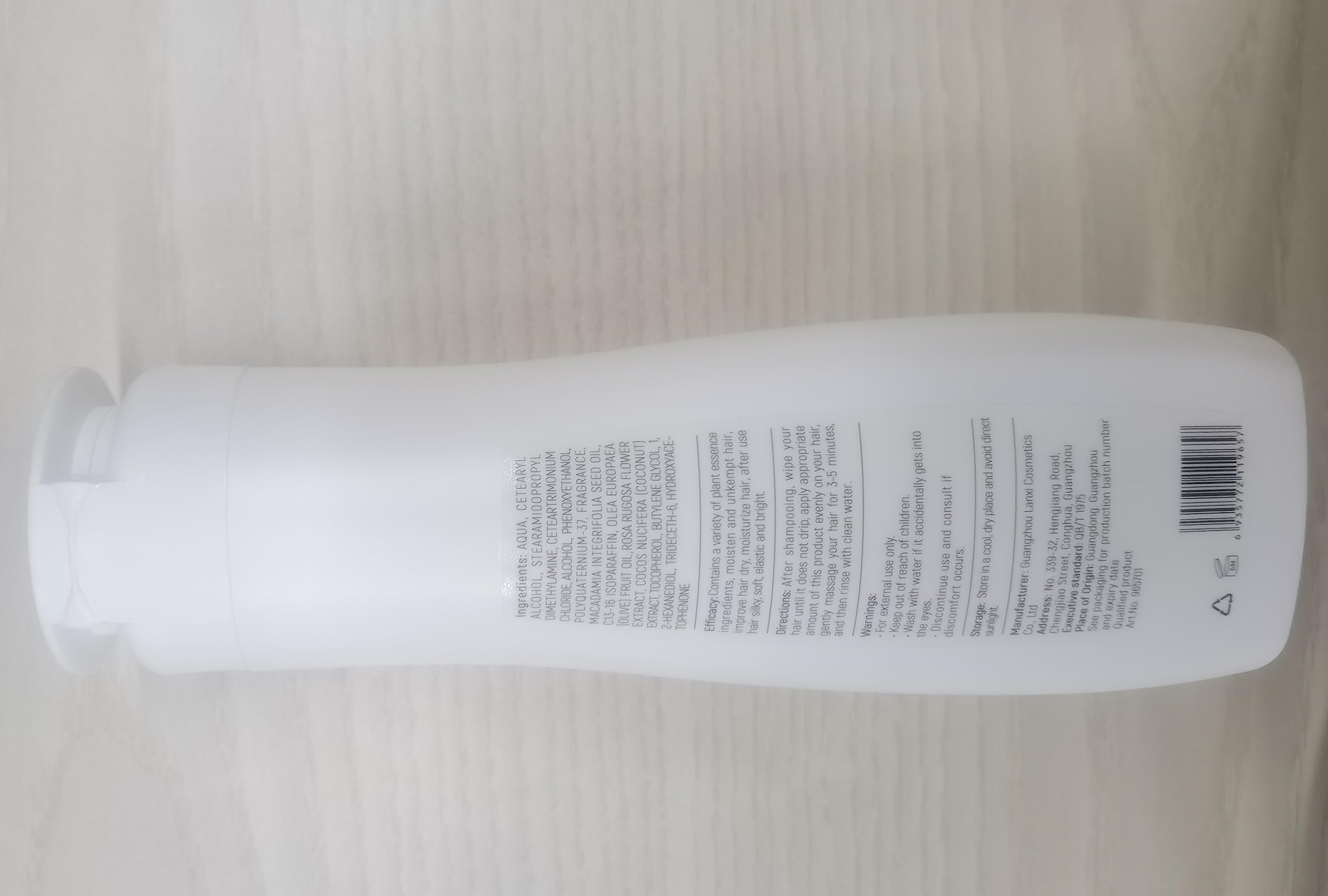 Organic Coconut Extract Moisturizing Conditioner for Dry Damaged Hair - Deep Hydration Frizz Control & Repair Treatment - Leaves Hair Soft Smooth & Shiny - Perfect for Permed Color-Treated or Heat-Damaged Hair