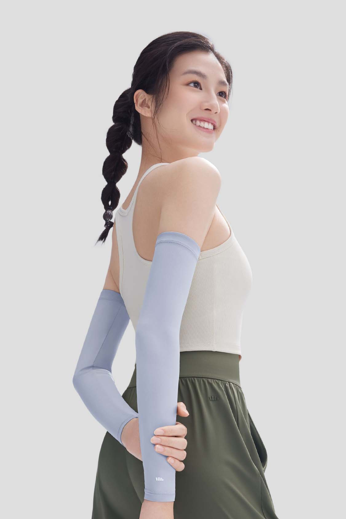Aero Women's Cooling Sun Sleeves UPF 150+ UV Protection Arm Sleeves for Outdoor Activities, Running, Hiking & Driving