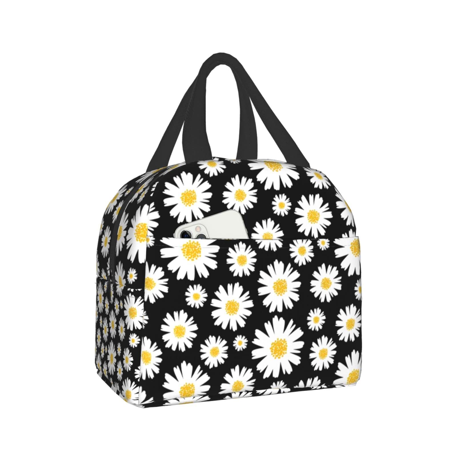 **Flinbooke Insulated Lunch Bag for Women, Men, Teens & Kids - Reusable Waterproof Cooler Lunch Box for Work, Gym, School, Travel & Picnics - Bento Bag for Meals On-The-Go**
