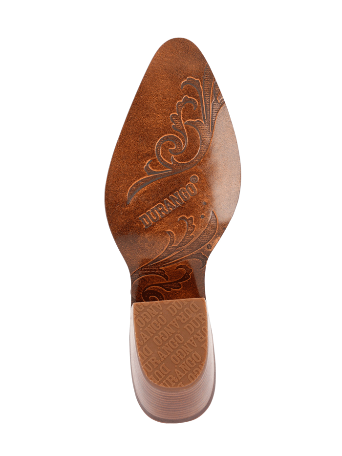 Durango DRD0465 Women's Crush Ankle Western Boots - White Cowgirl Boots for Country Dancing, Rodeo & Western Fashion
