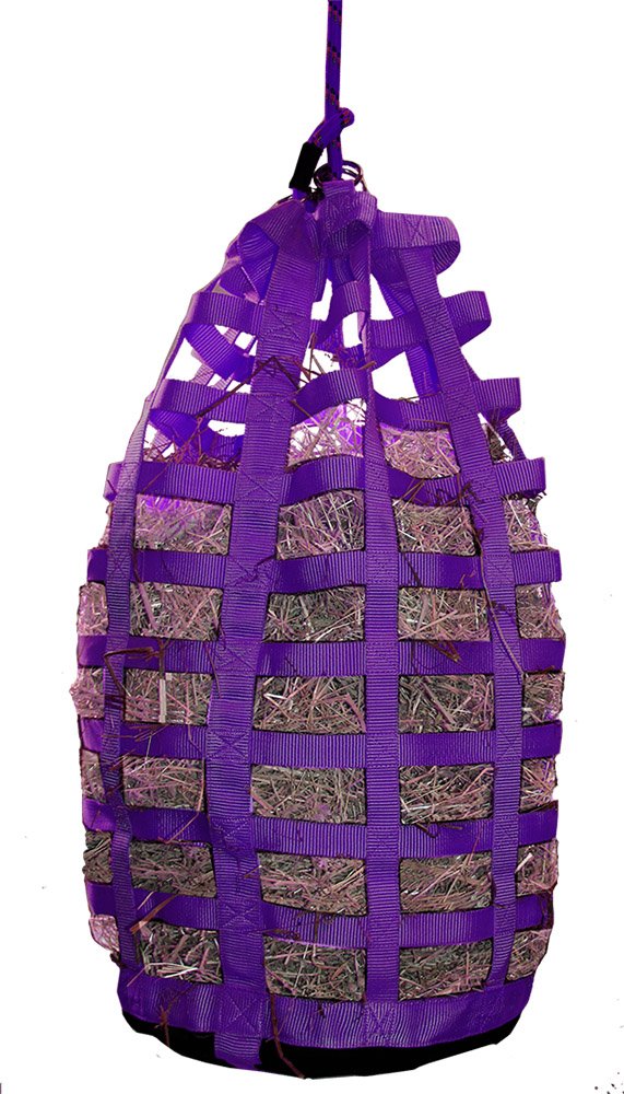 Derby Originals Slow Feed Horse Hay Bag - Durable Hanging Feeder for Horses with 6-Month Warranty | Perfect for Stalls, Trailers & Pastures to Reduce Waste & Promote Healthy Eating