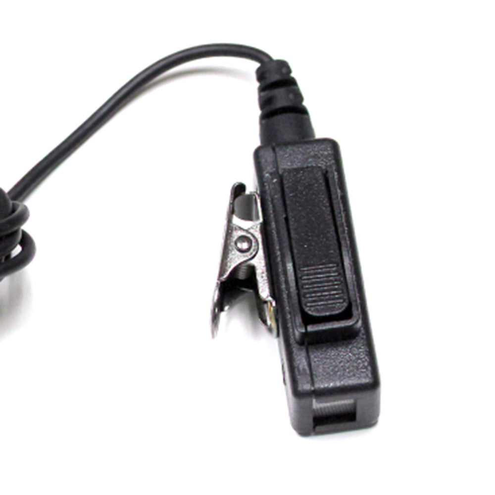 Vertex Radio Surveillance Headset with PTT Mic & Kevlar Enforcement Combo Pack - Secure Communication for Law Enforcement & Security Professionals