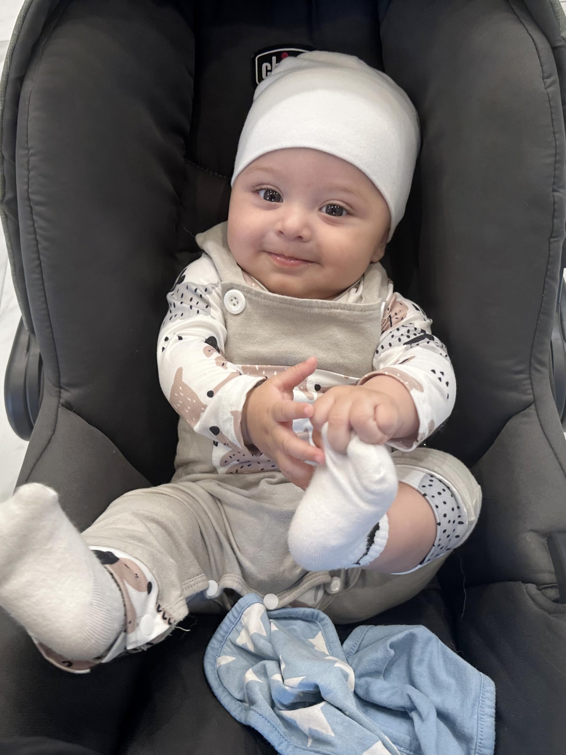 Adorable Baby Boy Clothes - Long Sleeve Animal Print Romper & Plaid Overalls Jumpsuit | Cute Outfits for Newborns & Infants | Perfect for Playtime, Photo Shoots & Special Occasions