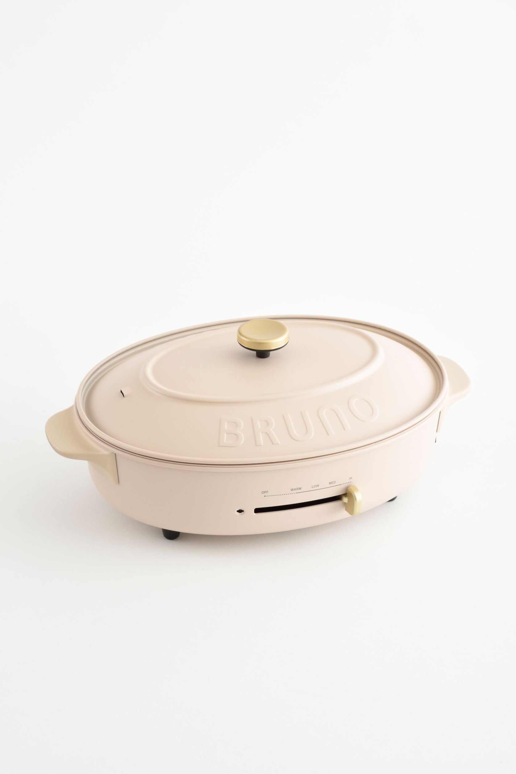 BRUNO BOE053 PBE Multi-Functional Oval Pot - Perfect for Slow Cooking, Stewing & Serving Dishes at Family Gatherings & Dinner Parties
