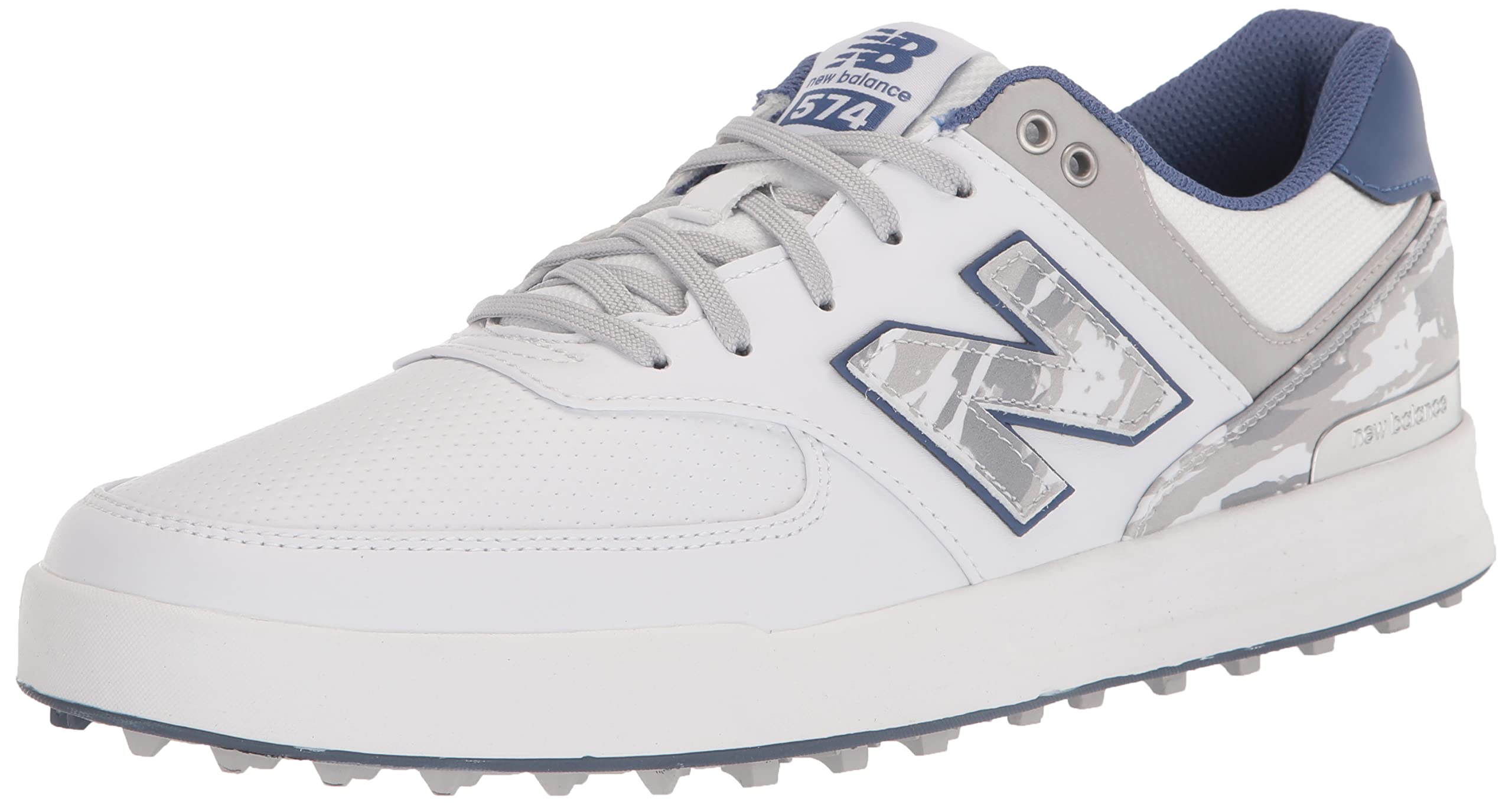 New Balance Men's 574 Greens Golf Shoes - Lightweight Comfort Sneakers for Walking & Running | Perfect for Golf Course, Casual Wear & Outdoor Activities