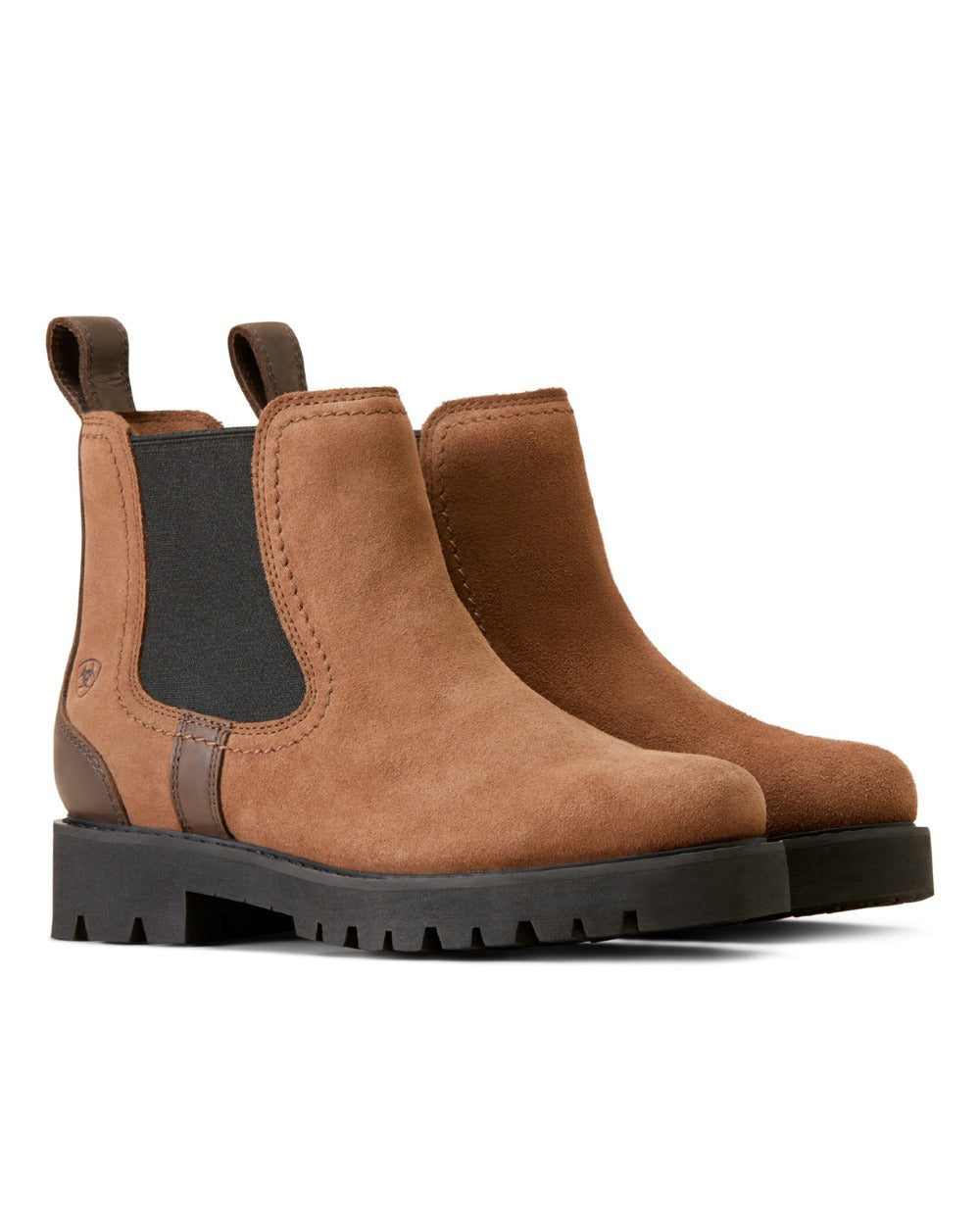 Ariat Women's Wexford Lug Waterproof Chelsea Boots - Comfortable Slip-Resistant Ankle Boots for Work, Hiking & Outdoor Activities