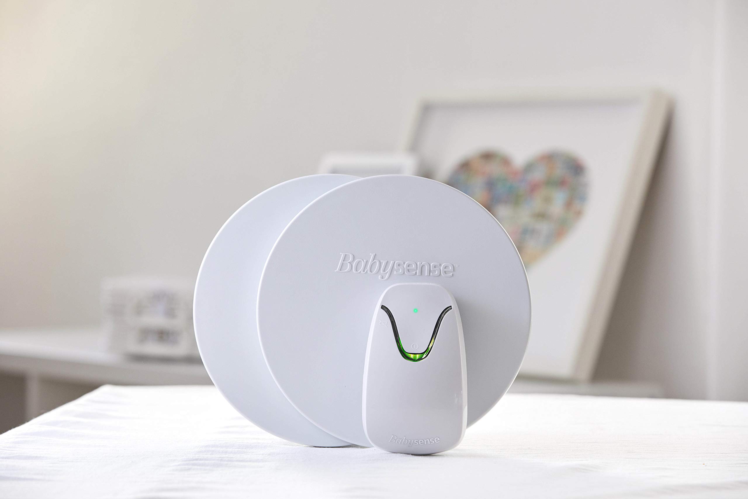 Babysense V24R Video Baby Monitor with 7 Under-Mattress Movement Sensor - 2-in-1 Nursery Safety Bundle for Newborns & Infants | Night Vision, Two-Way Audio, Temperature Monitoring | Perfect for Nursery, Bedroom & Travel Use