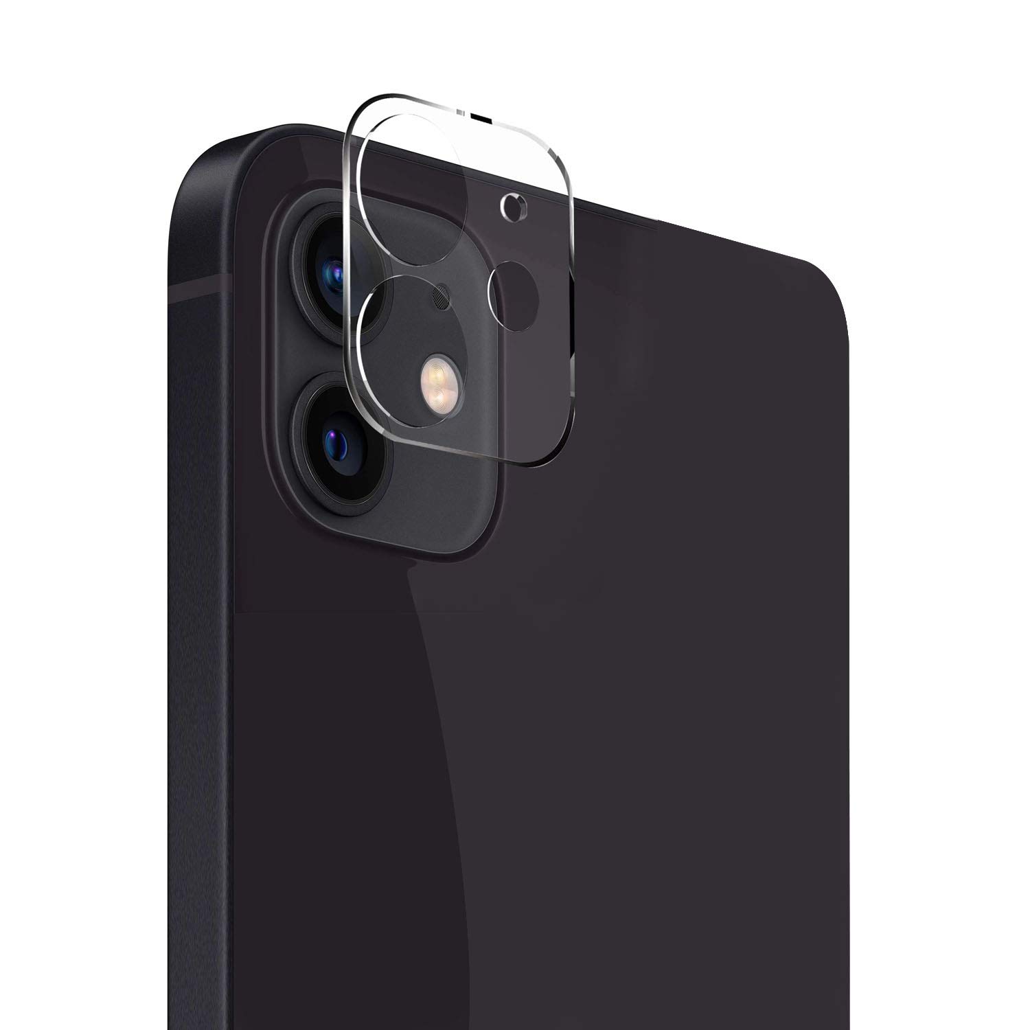 Premium 2.5D Tempered Glass Screen Protector for iPhone 12 with Dual Camera Cutout - HD Clear, Anti-Scratch, Bubble-Free Protection for Everyday Use & Outdoor Activities