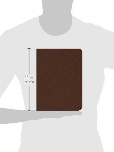 ESV Reformation Study Bible - Genuine Brown Premium Leather Cover - Perfect for Bible Study, Church Services & Christian Devotionals