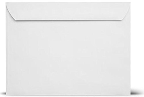 10 x 13 Inch White Booklet Envelopes 24lb Heavyweight - Pack of 500 Bulk Mailing Envelopes for Business, Invitations, Brochures & Documents