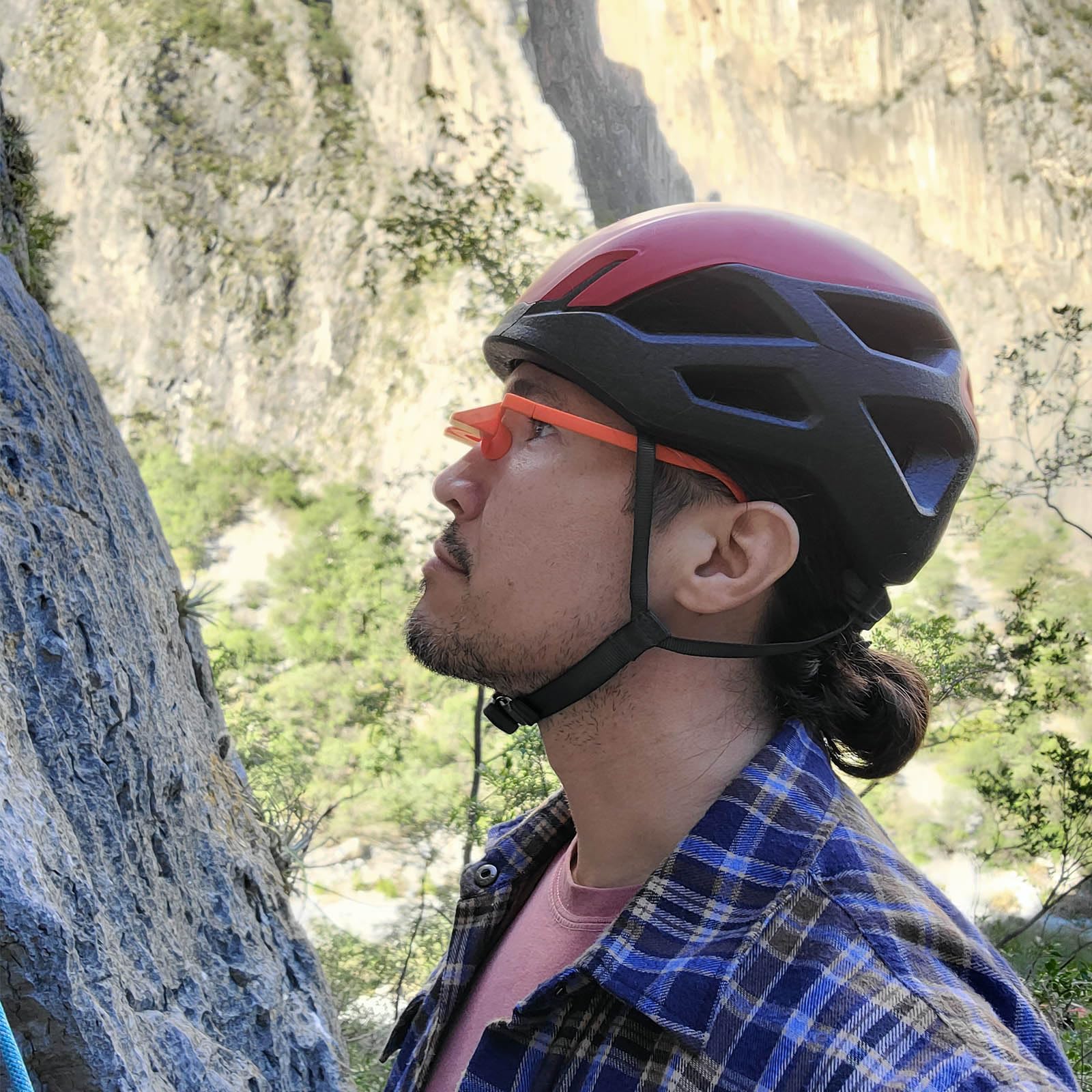 TWO STONES Belay Glasses for Rock Climbing - Lightweight & Durable Climbing Safety Glasses - Perfect for Lead Climbing, Belaying & Multi-Pitch Routes