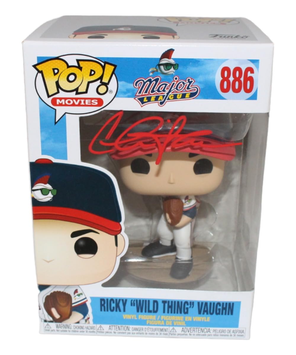 Charlie Sheen Autographed Funko Pop! #886 - Beckett Certified - Collectible Memorabilia for Fans & Pop Culture Enthusiasts - Perfect for Display, Gifts & Collections