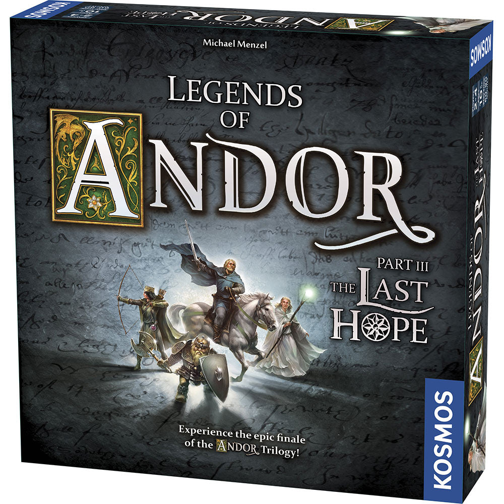 Legends of Andor Board Game Part 3: The Last Hope Strategy Adventure Game - Epic Fantasy Quest for Game Nights & Family Gatherings