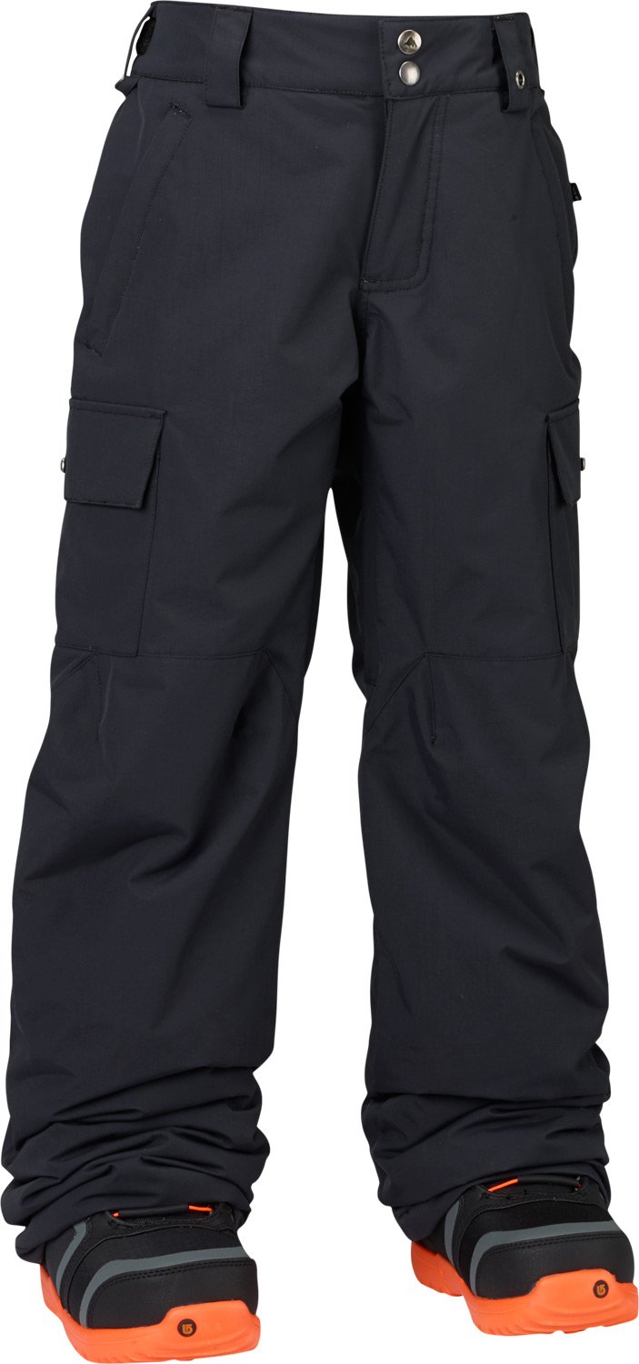 Burton Boys Exile Cargo Pants - Durable Kids Outdoor Adventure Pants with Multiple Pockets for Hiking, Camping & School Wear