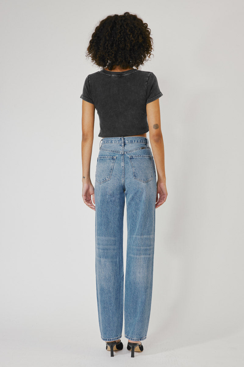 Kyla Ultra High Rise 90's Baggy Jeans for Women - Vintage Retro Loose Fit Denim Pants - Perfect for Casual Outfits, Streetwear, and 90s Fashion Looks