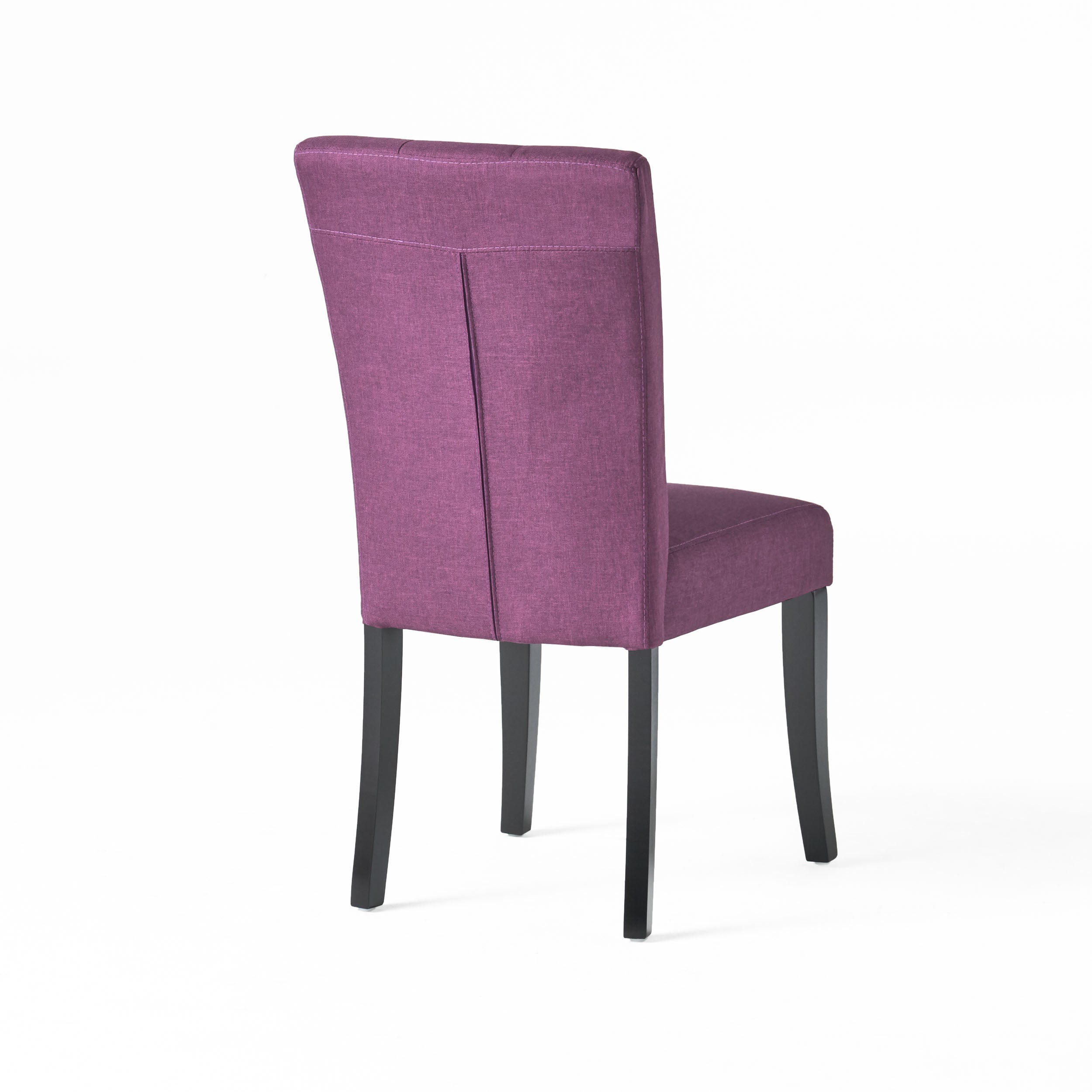 Modern Dining Chairs Set of 2 - Comfortable Kitchen Chairs with Padded Seat - Perfect for Dining Room, Kitchen, Breakfast Nook & Small Spaces
