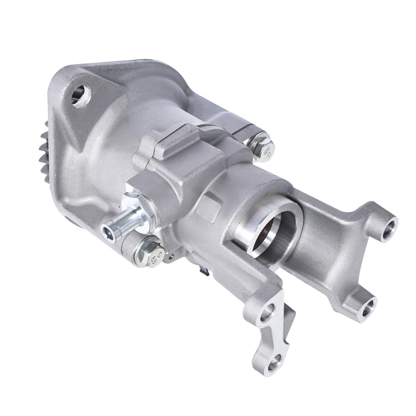 Gear Driven Mechanical Vacuum Pump with Intercooler - Replacement for Vacuum Pump 2500/3500 Models 904-810 & 4874365 - Perfect for Heavy-Duty Truck, Industrial and Agricultural Equipment Maintenance
