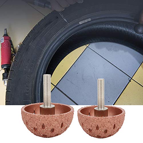 2Pcs Tungsten Steel Bowl Grinding Head Buffing Wheel for Tire Repair - Power Tool Accessories for Grinder, Polishing & Surface Preparation - Ideal for Auto Shops, DIY Tire Repair & Metalworking Projects