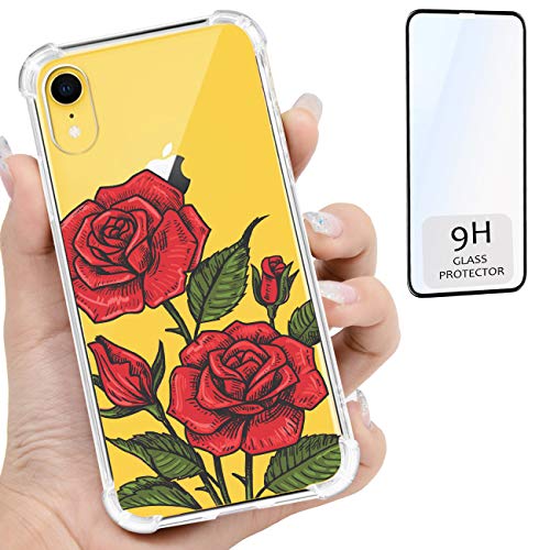 Clear Red Rose
