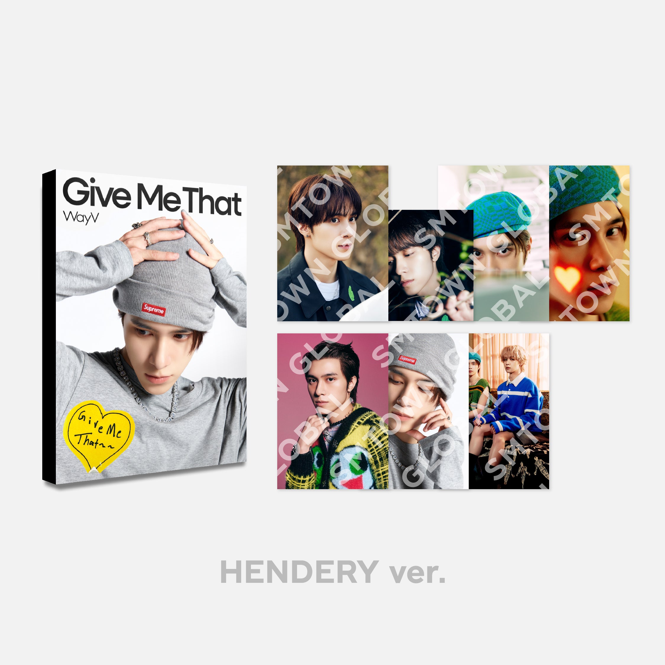 WayV 'Give Me That' The 5th Mini Album Official Merchandise Postcard Set - Perfect for K-Pop Fans, Album Collectors & Gift Giving