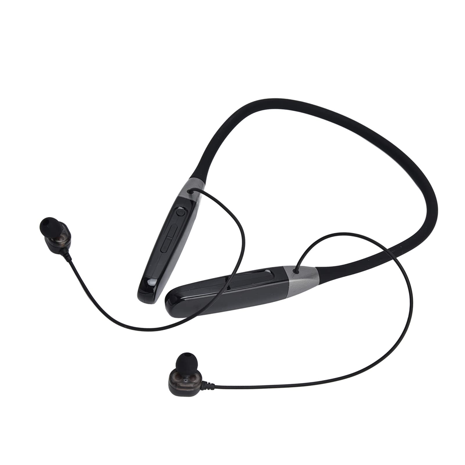 Wireless Neckband Headphones with LED Display & 32GB Memory - Bluetooth Stereo Neckband Earphones for Running, Gym, Travel & Work