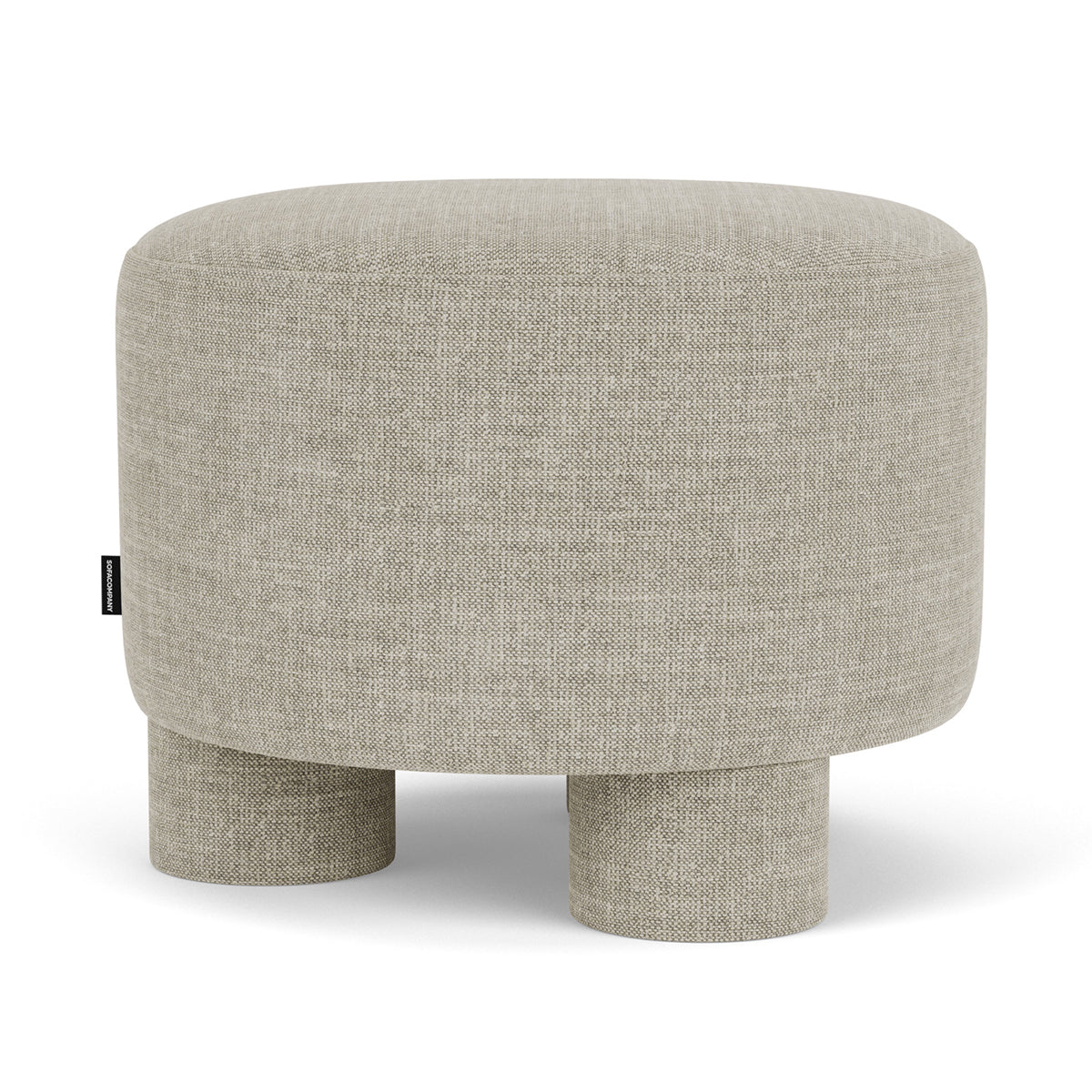 Faith Fabric Ottoman - Stylish and Versatile Storage Footstool for Living Room, Bedroom, or Nursery - Perfect for Extra Seating, Footrest, and Home Decor