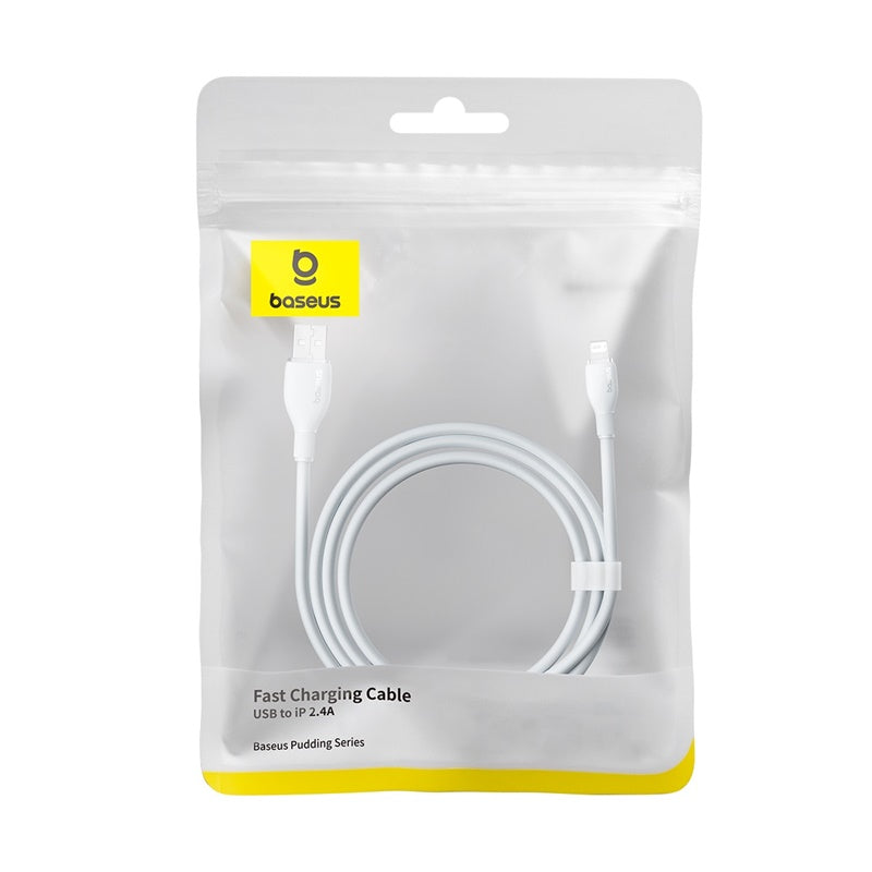 Baseus 2M USB to Lightning Charging Cable for iPhone - Fast Charging & Durable - Perfect for Home, Office, and Travel Use