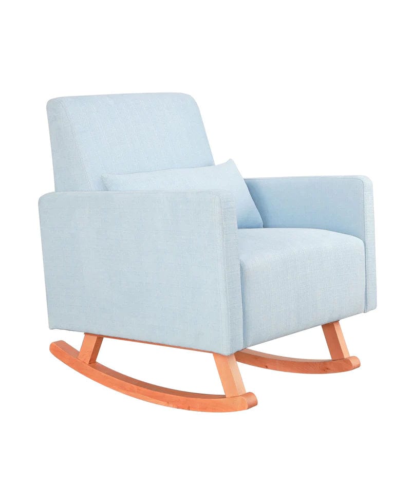 Second Story Home Milo Rocking Chair - Comfortable Nursery Rocking Chair for Baby Room, Perfect for Nursing, Reading & Relaxing