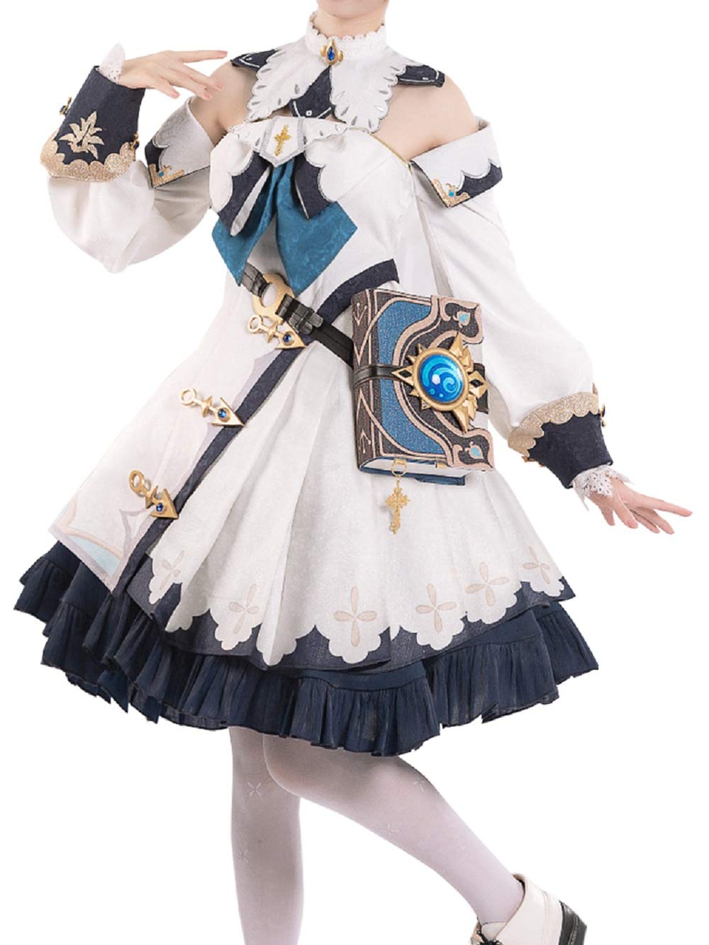 Genshin Impact Barbara Cosplay Costume - Anime Lolita Dress Halloween Uniform for Women | Perfect for Cosplay, Conventions & Themed Parties