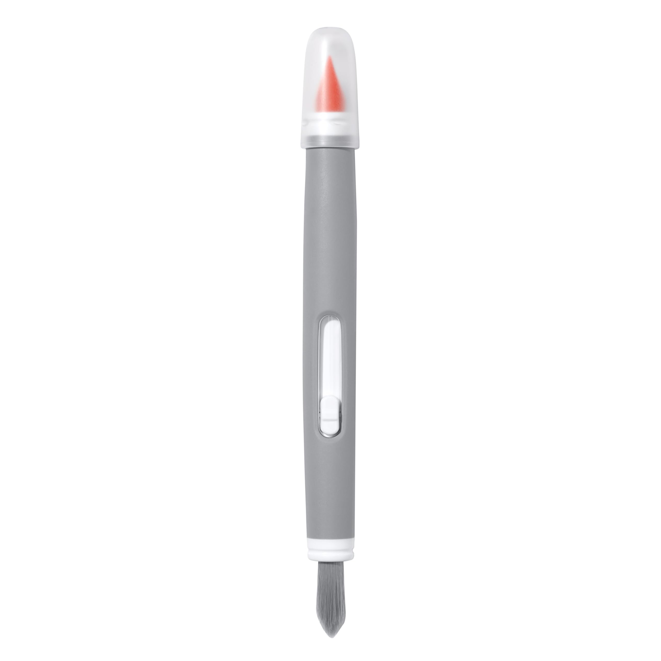OXO Good Grips Electronics Cleaning Brush - Soft Bristles for Laptops, Keyboards, Phones & Gadgets - Orange, One Size - Perfect for Home, Office & Travel Use