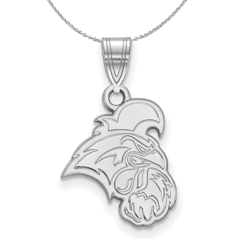 Coastal Carolina University Sterling Silver Black Bow Pendant Necklace - Perfect for Graduation Gifts, School Spirit & Everyday Wear