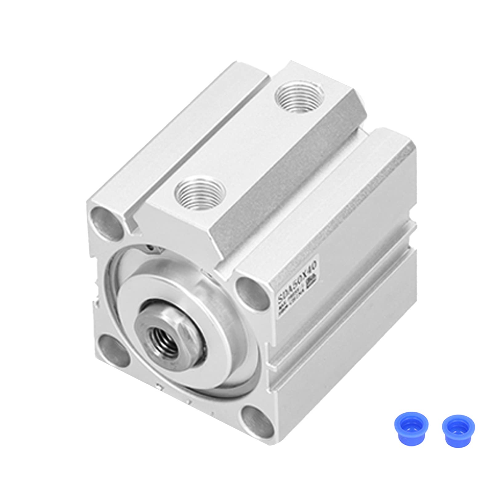High-Quality SDA50X40 Double Acting Pneumatic Air Cylinder - Aluminum Thin Design for Industrial Applications | Perfect for Automation, Machinery & Manufacturing Equipment
