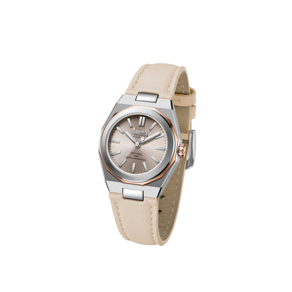 Arbutus AR2401SFF Women's Luxury Watch - Classic Wall Street Icon Design, Stainless Steel Band, Water Resistant for Daily Wear | Perfect for Business, Office, and Formal Occasions