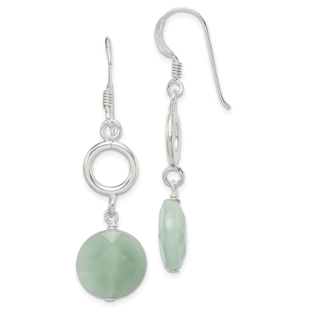 925 Sterling Silver Amazonite Dangle Earrings for Women | Elegant Fine Jewelry Gift | Perfect for Parties, Weddings & Everyday Wear - Diamond2Deal