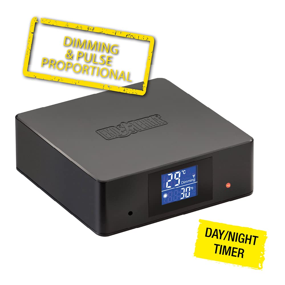 Exo Terra Reptile Terrarium Thermostat with Day/Night Timer & Dual Outlets - Perfect for Bearded Dragons, Snakes & Geckos