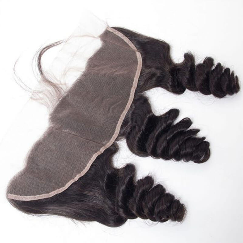 Eullair 100% Human Hair Loose Wave Bundles with Closure 3/4 PCS - 4x4 5x5 6x6 HD Lace Closure - Brazilian Virgin Hair Extensions for Natural Look - Perfect for Daily Wear, Parties & Special Occasions