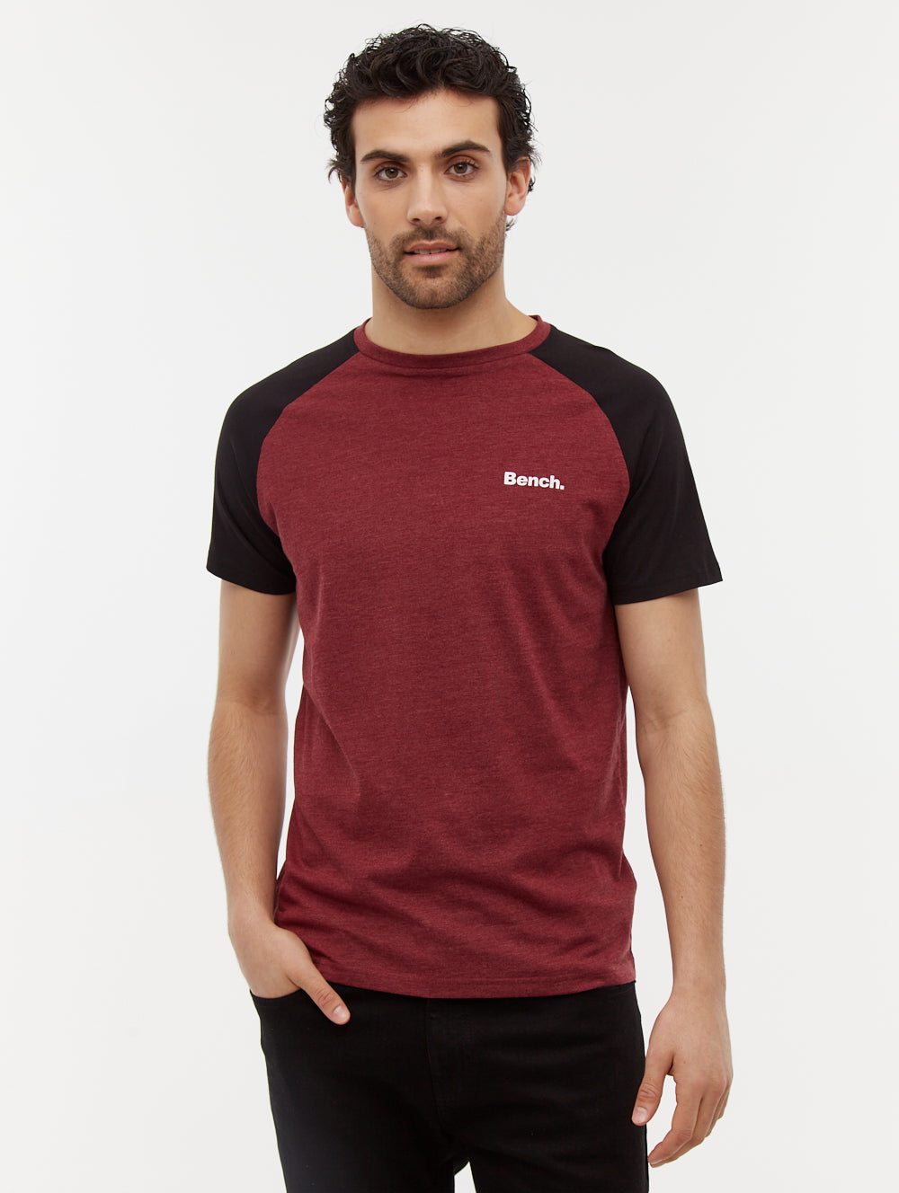 5 Pack Men's Raglan T-Shirts - Comfortable & Stylish Casual Tees for Everyday Wear, Gym, and Outdoor Activities
