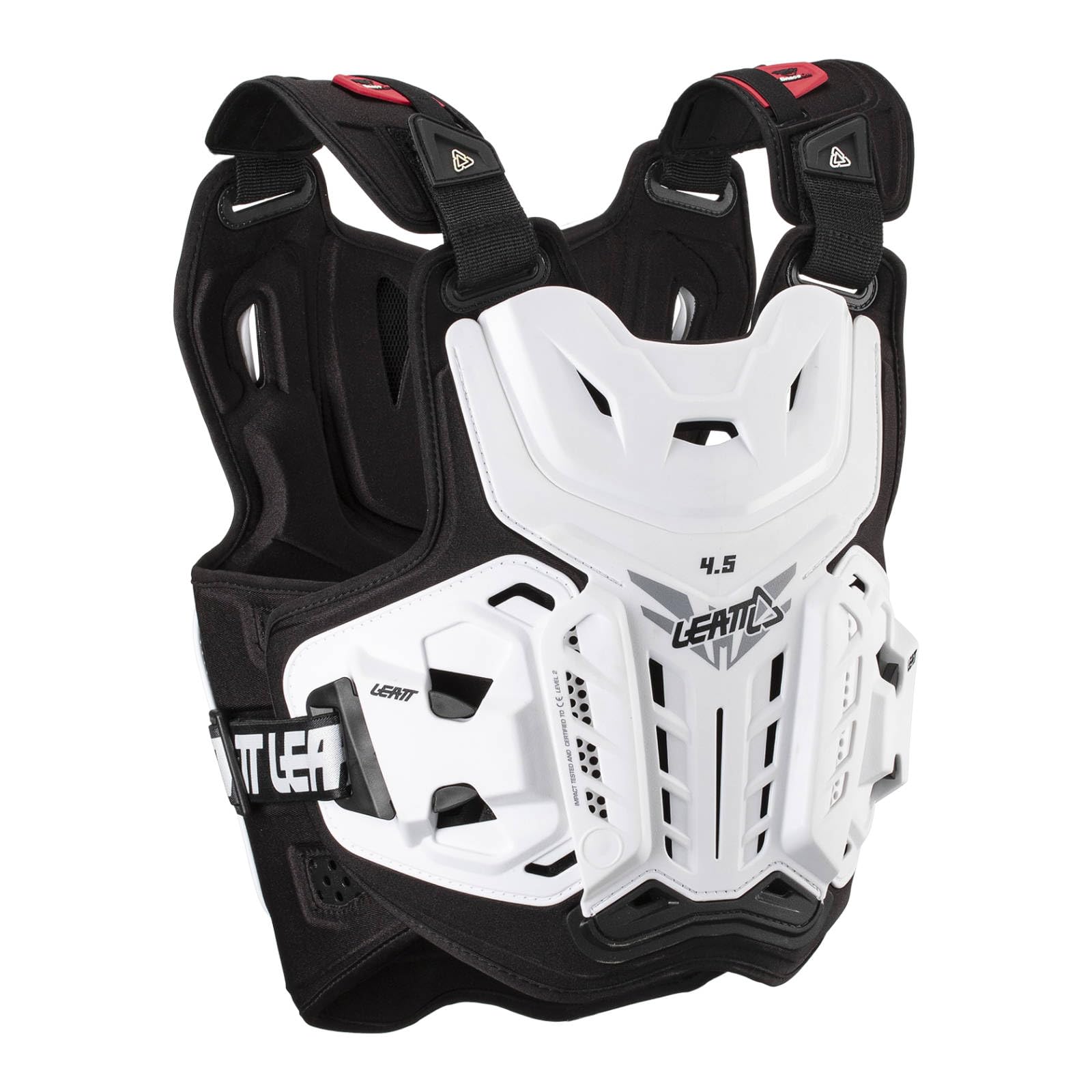 Leatt 4.5 Chest Protector - Lightweight Motocross Body Armor for MX, ATV & Dirt Bike Riding | Impact Protection for Off-Road Racing & Adventure Sports